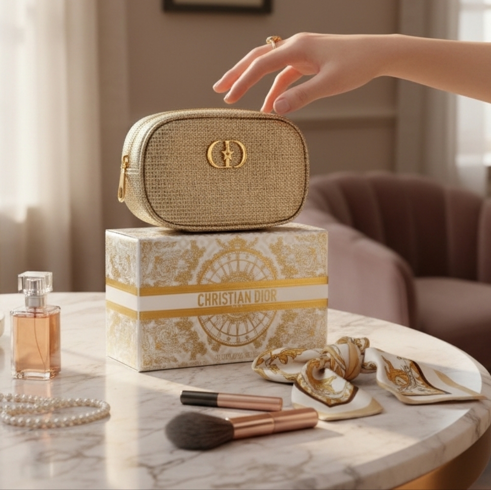 Dior Dust Bag And Vanity Case - Picture 5 of 5